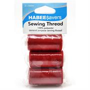  Polyester Sewing Thread Pack, 500m, Red